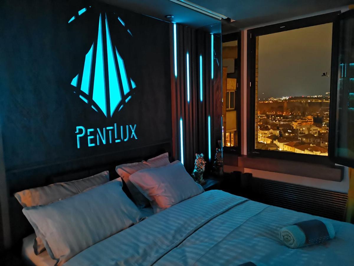 Pentlux - Spa Penthouse In The Heart Of Skopje Exteriör bild