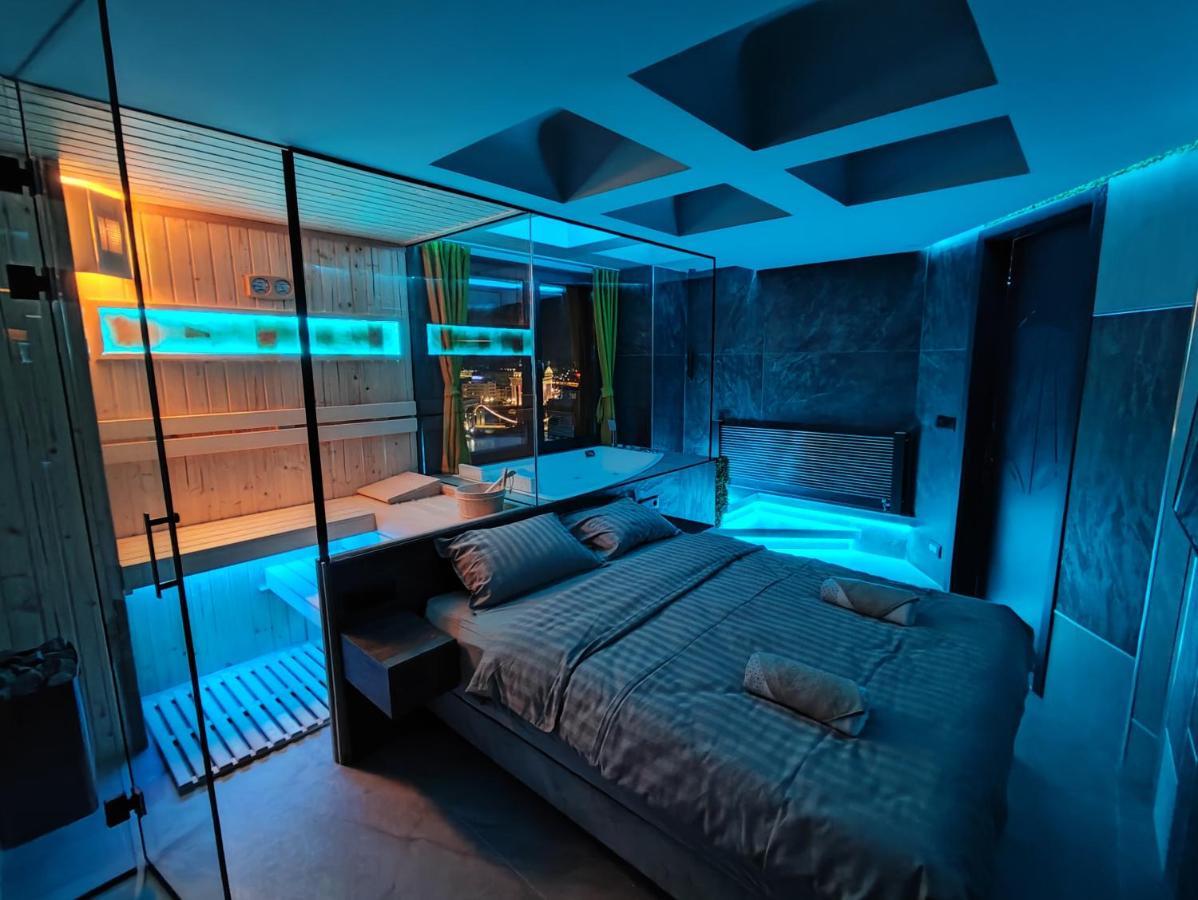 Pentlux - Spa Penthouse In The Heart Of Skopje Exteriör bild